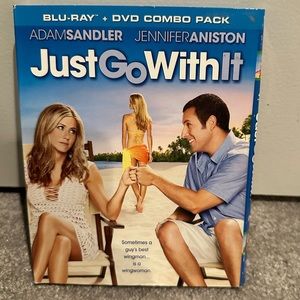 📀 5 for $25 Just Go with It Blu Ray and DVD